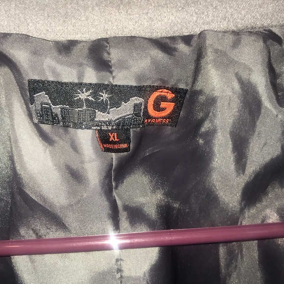 Men's Gray Wool Jacket - Picture 2 of 6